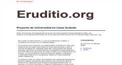 Desktop Screenshot of eruditio.org